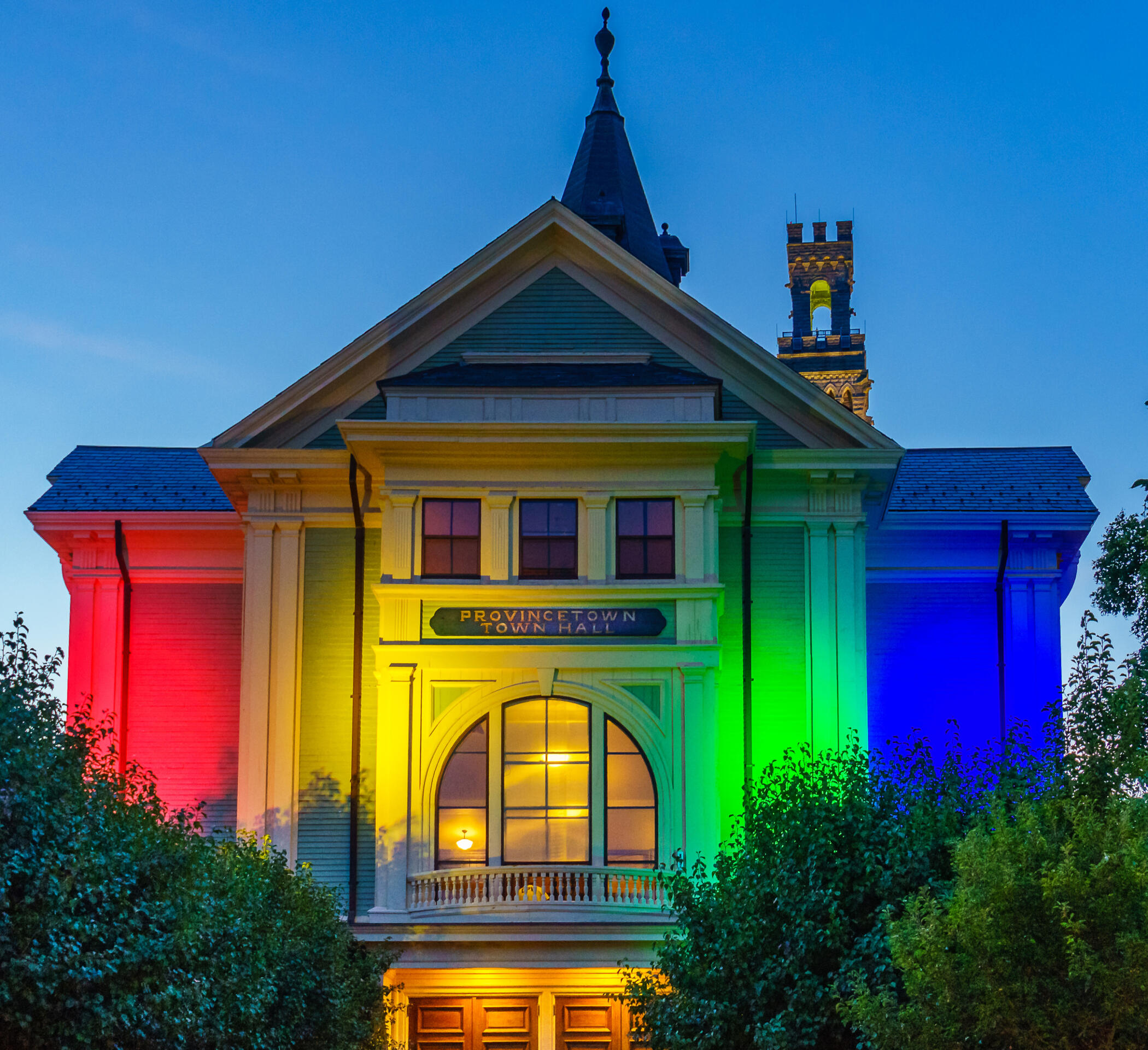 Pride Flags in Provincetown